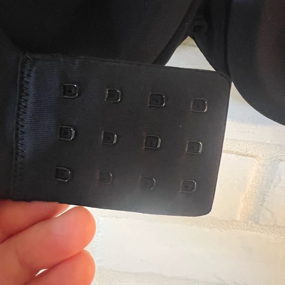 NWT Soma Enbliss Full Coverage Underwire Bra 36 D Black Back Hook #0070 - Picture 5 of 12